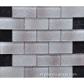 Pure Color Fashion desain Crystal kaca mosaik